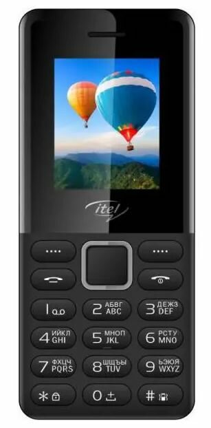 Мобильные телефоны ITEL IT2163R DS ELEGANT BLACK