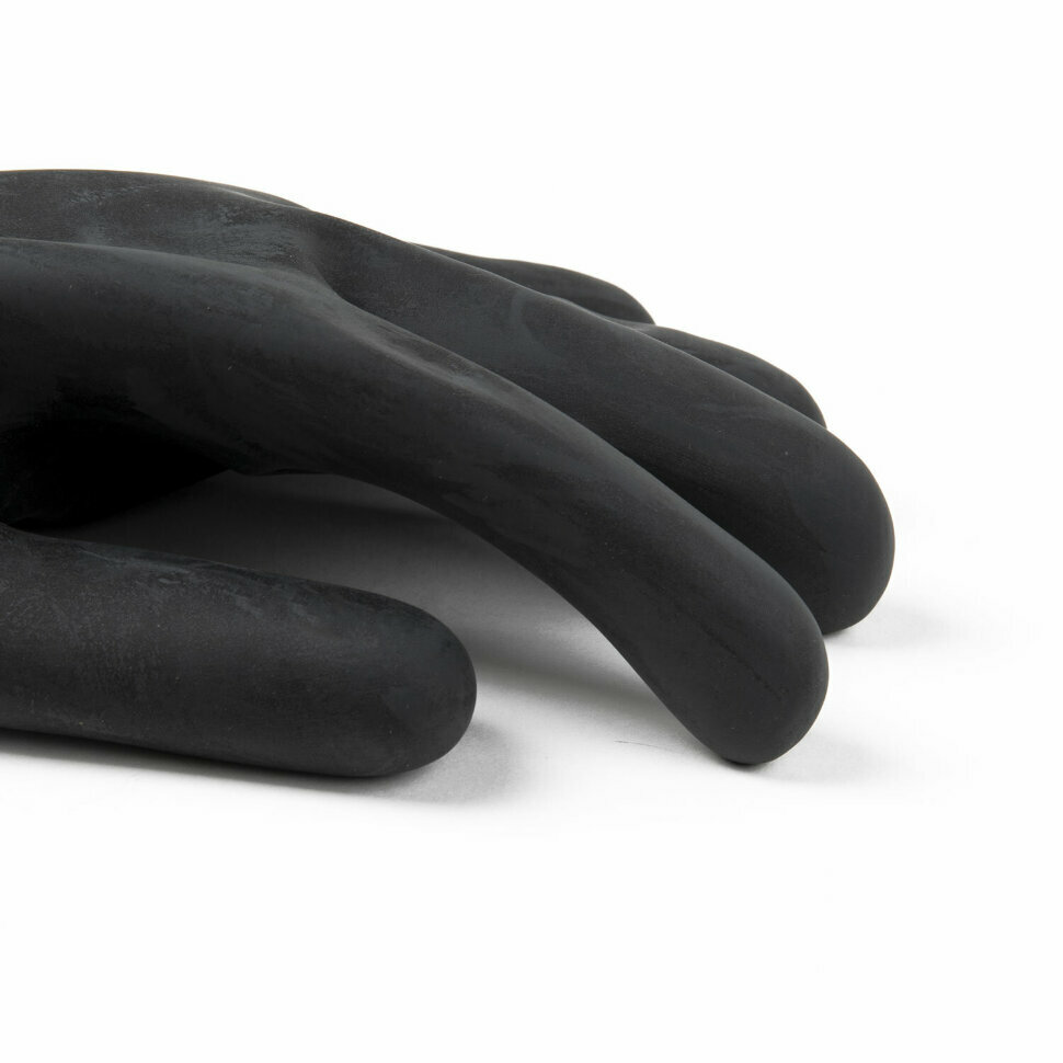 Перчатки резиновые технические кислотощелочестойкие КЩС Тип-1, К80/Щ50, размер 2 (большой), азри, 608191 - фотография № 3