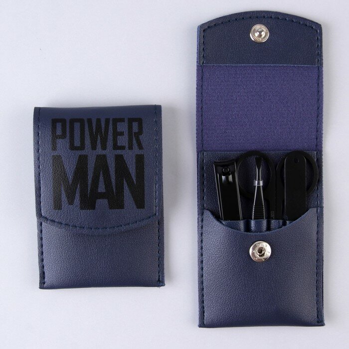 Маникюрный набор 4 предмета «Power man»  102 х 7 см