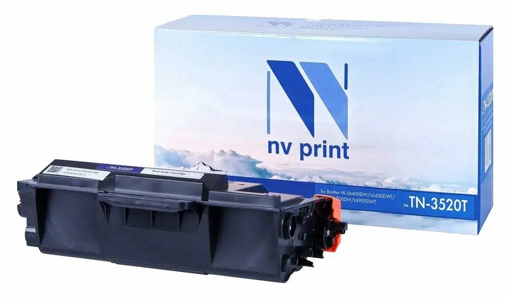 Картридж лазерный NV-Print TN-3520T черный