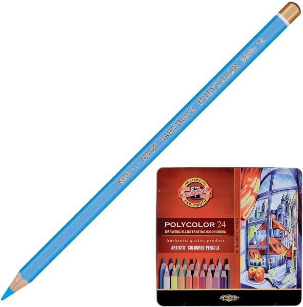 Koh-i-Noor Набор цветных карандашей Koh-i-Noor Polycolor 24 шт