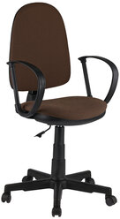 Кресло оператора Helmi HL-M30 "Престиж", ткань коричнево-бежевая В28