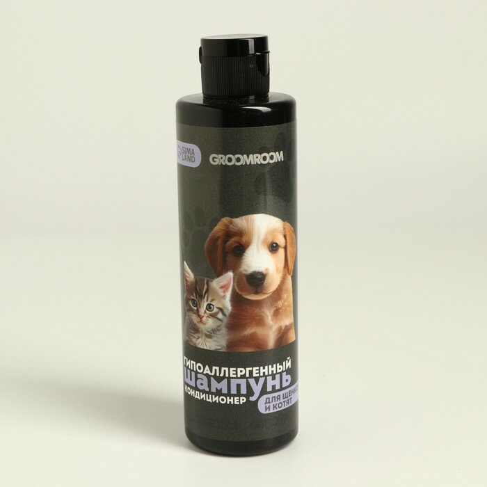 Groomroom Шампунь гипоаллергенный для щенков и котят 250 мл - фотография № 6