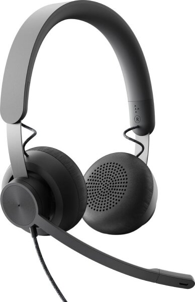 Наушники LOGITECH Zone Wired UC (981-000875), черный матовый