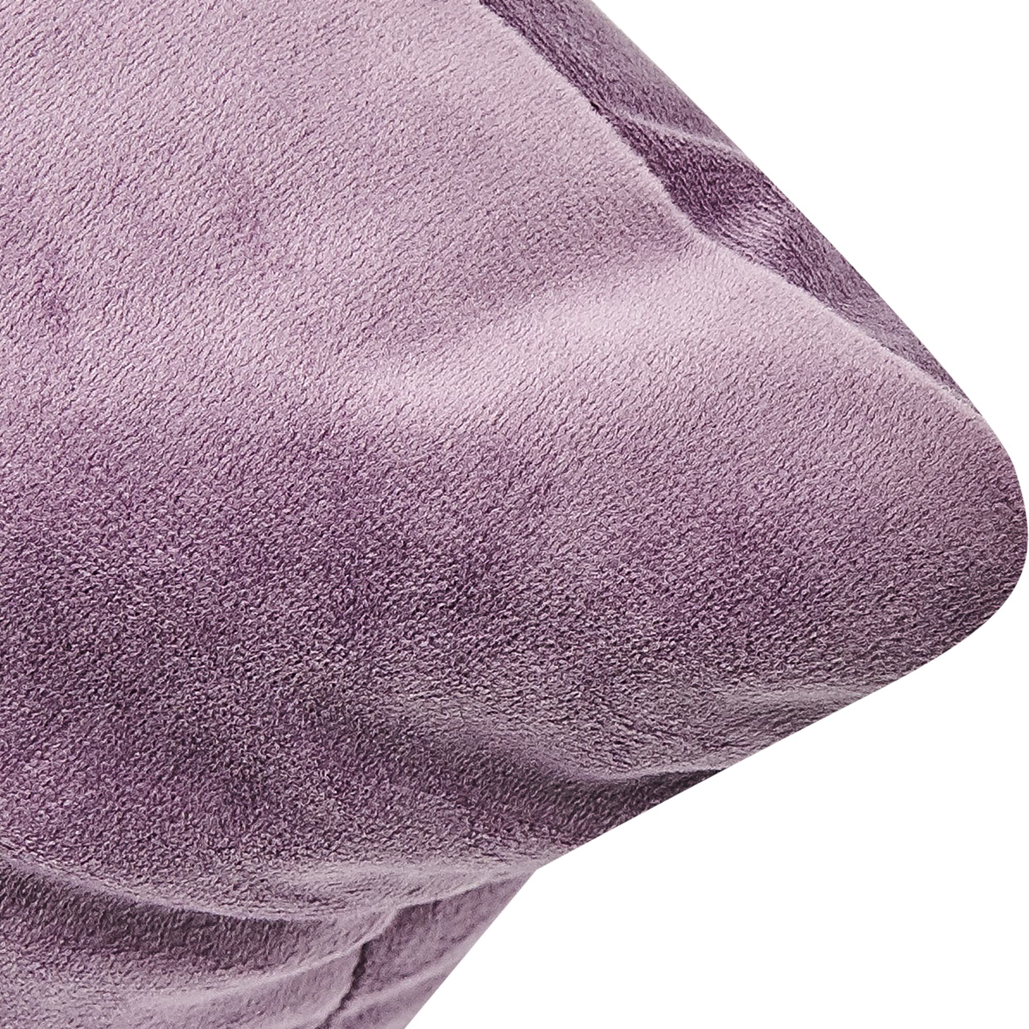 Подушка Inspire Dubbo 40x40 см цвет фиолетовый - фотография № 3