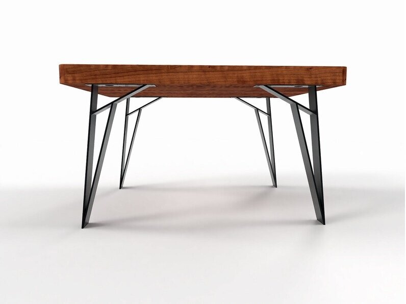 Подстолье/опора из металла для стола в стиле Лофт Модель 15 (4 штуки) - фотография № 4