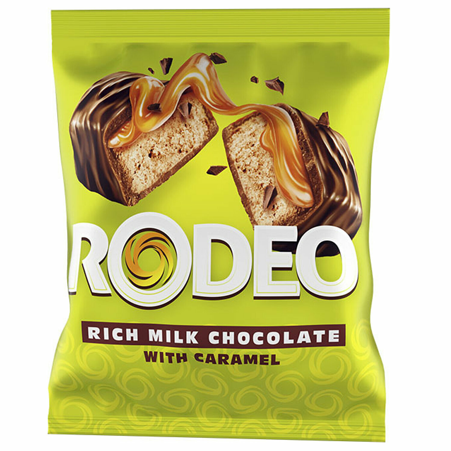 Конфеты шоколадные RODEO SOFT с мягкой карамелью и нугой, 500 г, пакет - фотография № 2