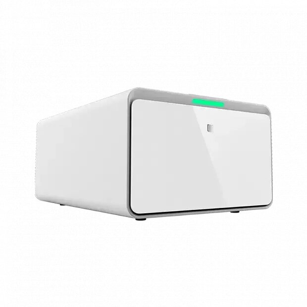 Электронный биометрический мини-сейф Qin Multifunctional Identification Private Box (уценка) - PB-FV01 White sale