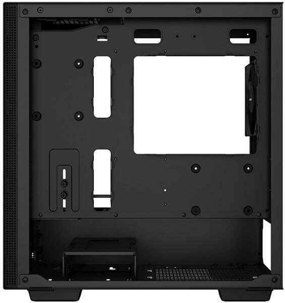 Корпус MiniTower DeepCool CH370 черный без БП mATX TG window 1x120mm fan (R-CH370-BKNAM1-G-1)