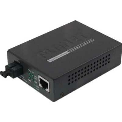 GST-806B15 медиа конвертер/ 10/100/1000Base-T to WDM Bi-directional Smart Fiber Converter - 1550nm