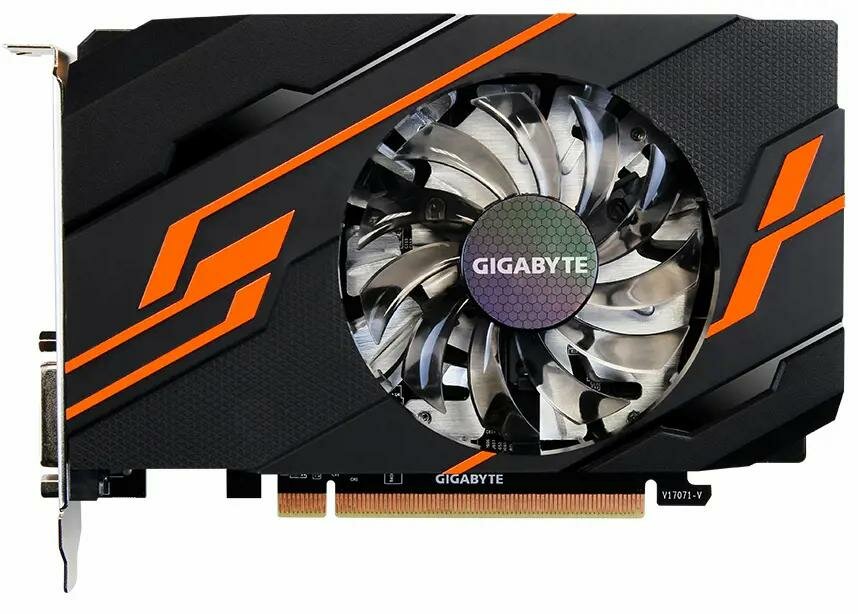 Видеокарта GIGABYTE NVIDIA GeForce GT 1031 GV-N1030OC-2GI