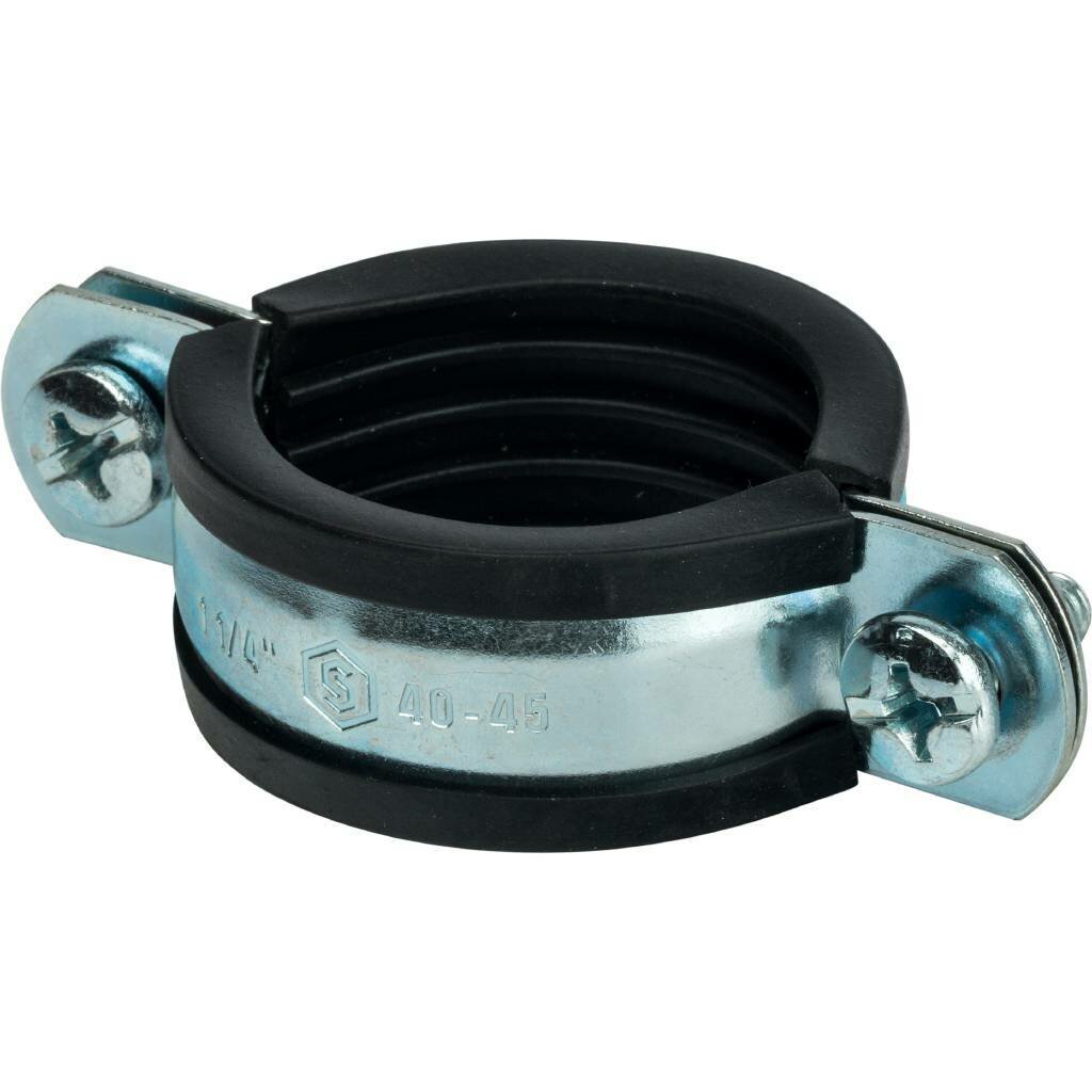 фото STOUT Хомут для труб с гайкой 1 1/4"(40-45)