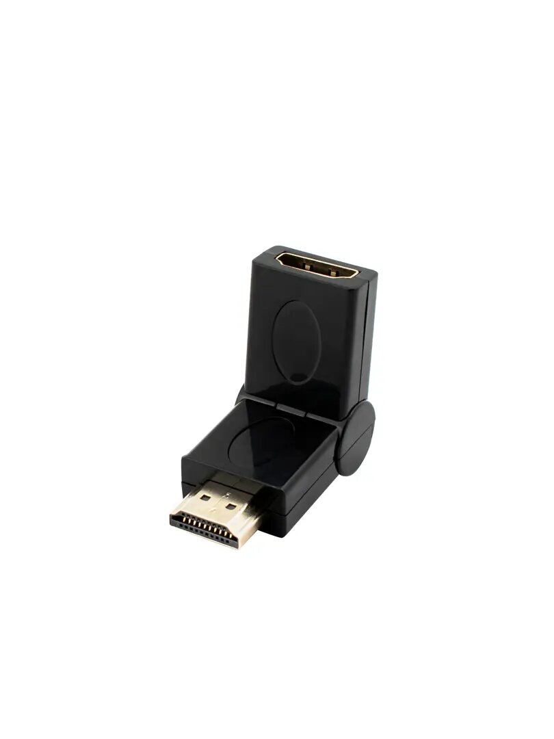 Переходник HDMI-HDMI Oxion гнездо-штекер поворотный