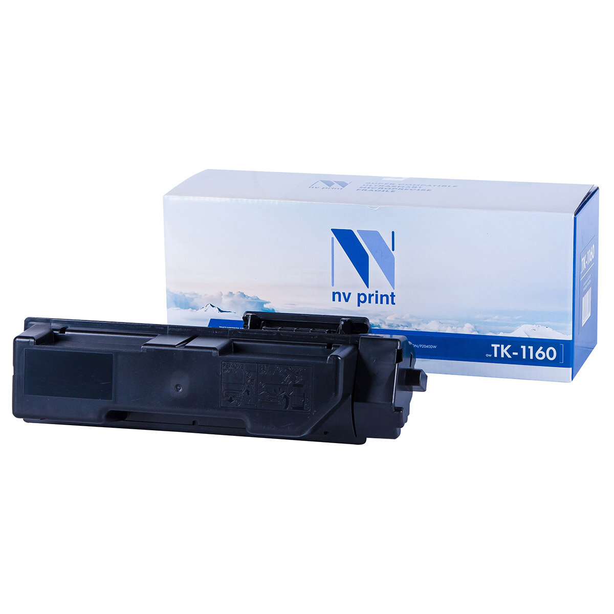 Картридж NVP совместимый NV-TK-1160 (без чипа) для Kyocera P2040dn/ P2040dw (7200k)