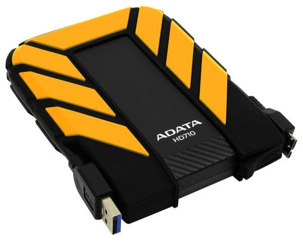 Внешний жесткий диск 2.5 USB3.0 1Tb A-Data AHD710P-1TU31-CYL желтый