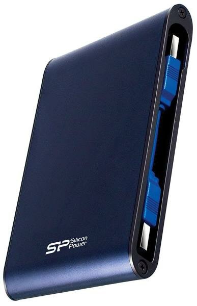 Внешний жесткий диск Silicon Power 1Tb A80 SP010TBPHDA80S3B Blue 2.5 USB 3.0