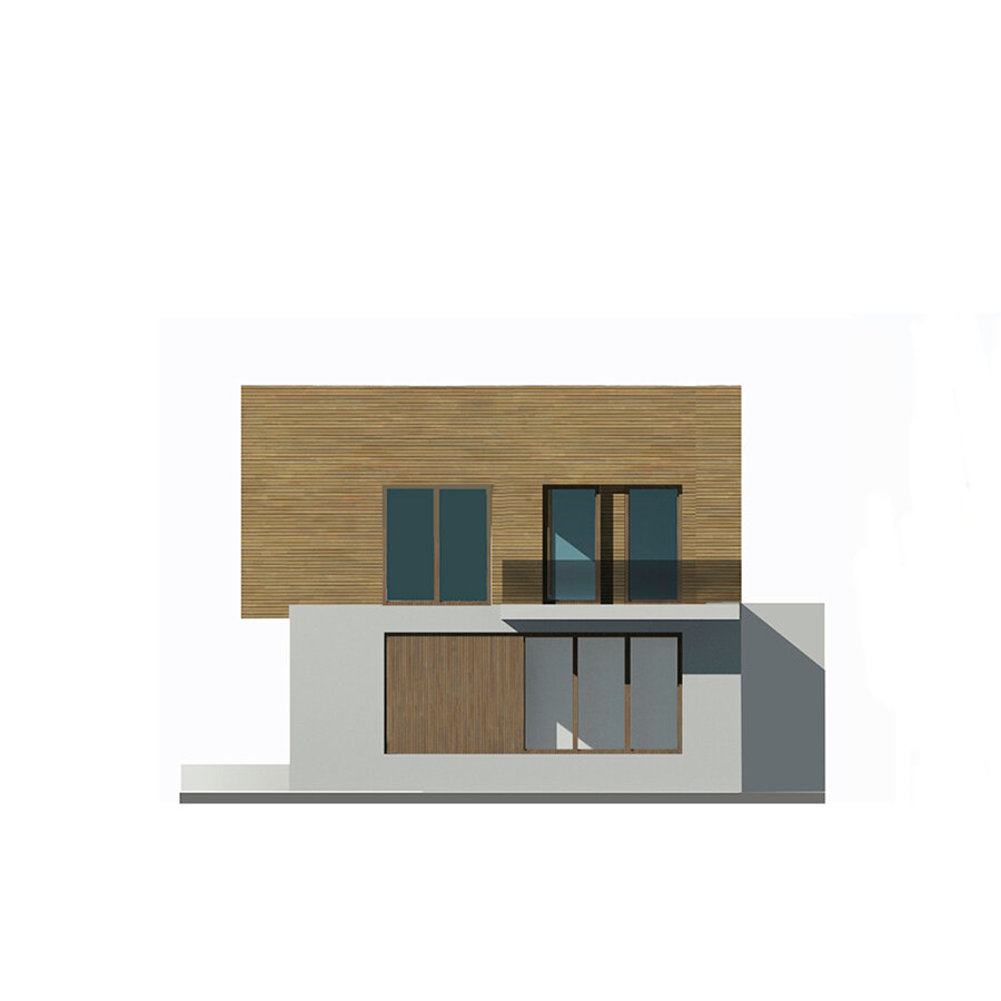 63-57-Catalog-Plans - Проект двухэтажного дома из газобетона с террасой - фотография № 4