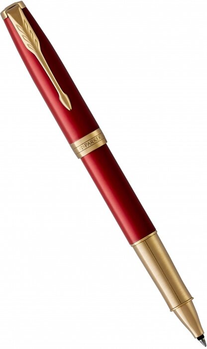 Parker 1948085 Ручка-роллер parker sonnet core t539, lacquer intense red gt