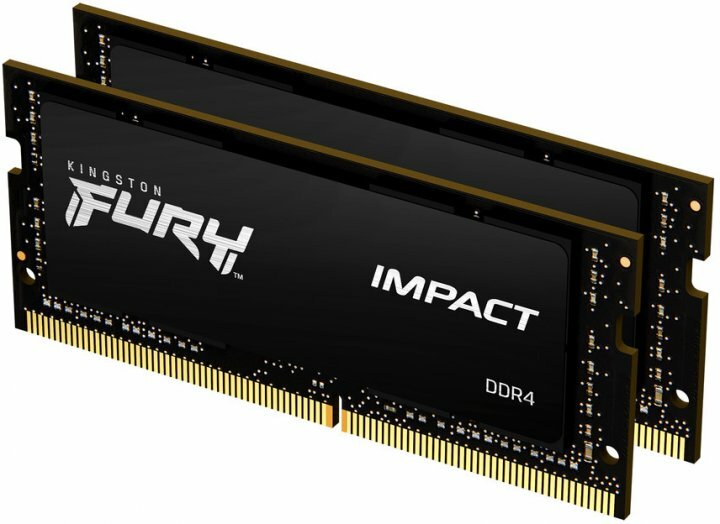 Память оперативная 64GB Kingston FURY Impact KF432S20IBK2/64 3200MHz DDR4 CL20 SODIMM (Kit of 2)