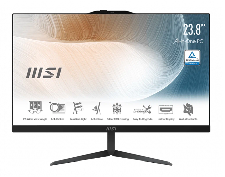 Моноблок MSI Modern AM242T 11M-1458XRU 9S6-AE0121-1496 23.8" FHD/TS i7-1165G7/16Gb/512Gb SSD/DOS/Bla 9S6-AE0121-1496