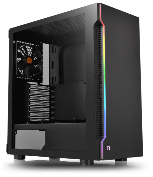 Корпус ATX Thermaltake H200 TG RGB Без БП чёрный (CA-1M3-00M1WN-00)