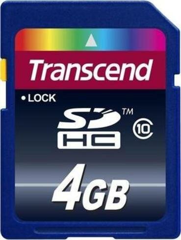 Память Secure Digital Card 4Gb Transcend TS4GSDHC10 .