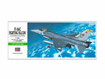 Hasegawa H-B2 Американский истребитель F-16C Fighting falcon (1:72) Модель для сборки - изображение