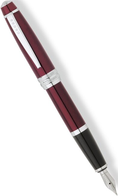 Cross AT0456-8MS Перьевая ручка cross bailey, red lacquer ct (перо m)
