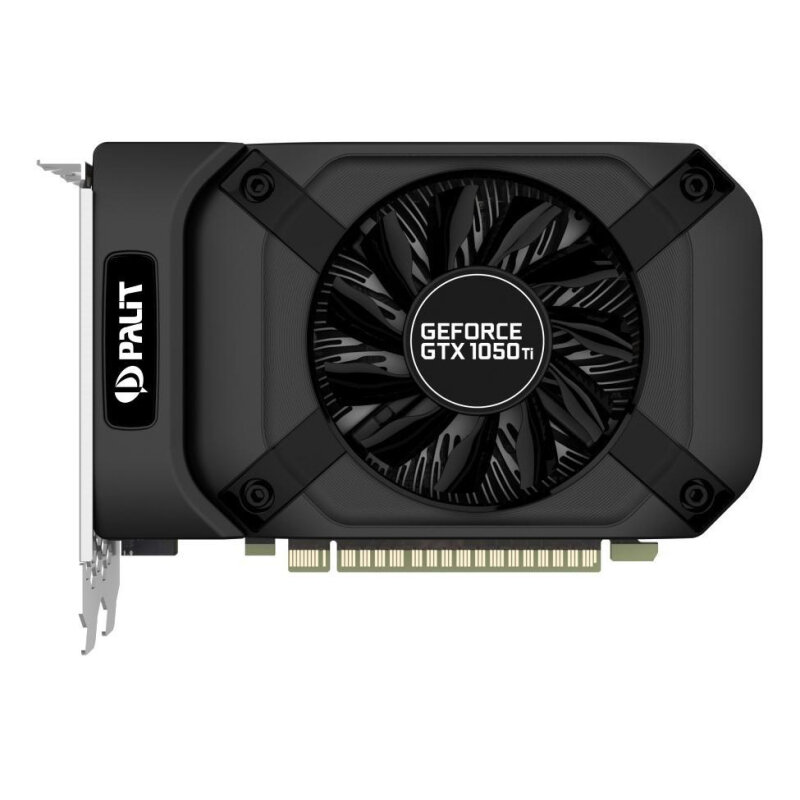 Видеокарта Palit PA-GTX1050Ti StormX 4G 4096Mb NE5105T018G1-1070F