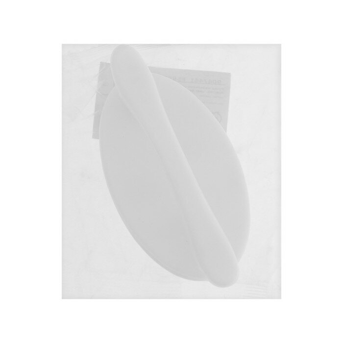Ручка мебельная самоклеющаяся CAPPIO, L=92 мм, пластик, цвет белый - фотография № 3