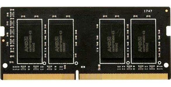 Оперативная память для ноутбука 4Gb (1x4Gb) PC4-25600 3200MHz DDR4 SO-DIMM CL22 AMD R944G3206S1S-U
