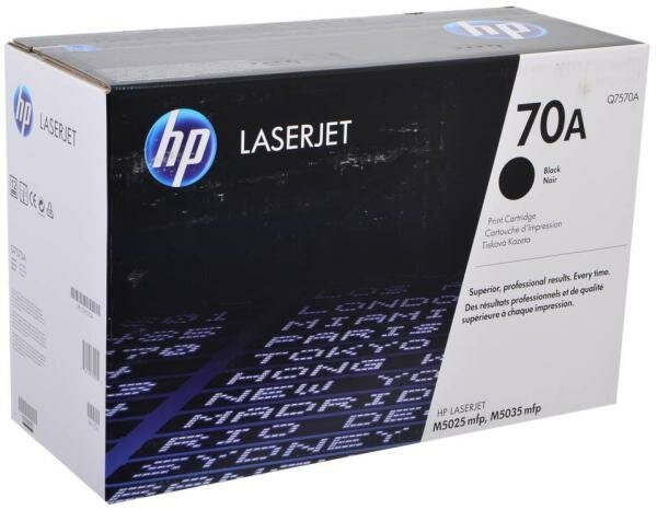 Тонер-картридж HP Q7570A (LJ M5035) черный