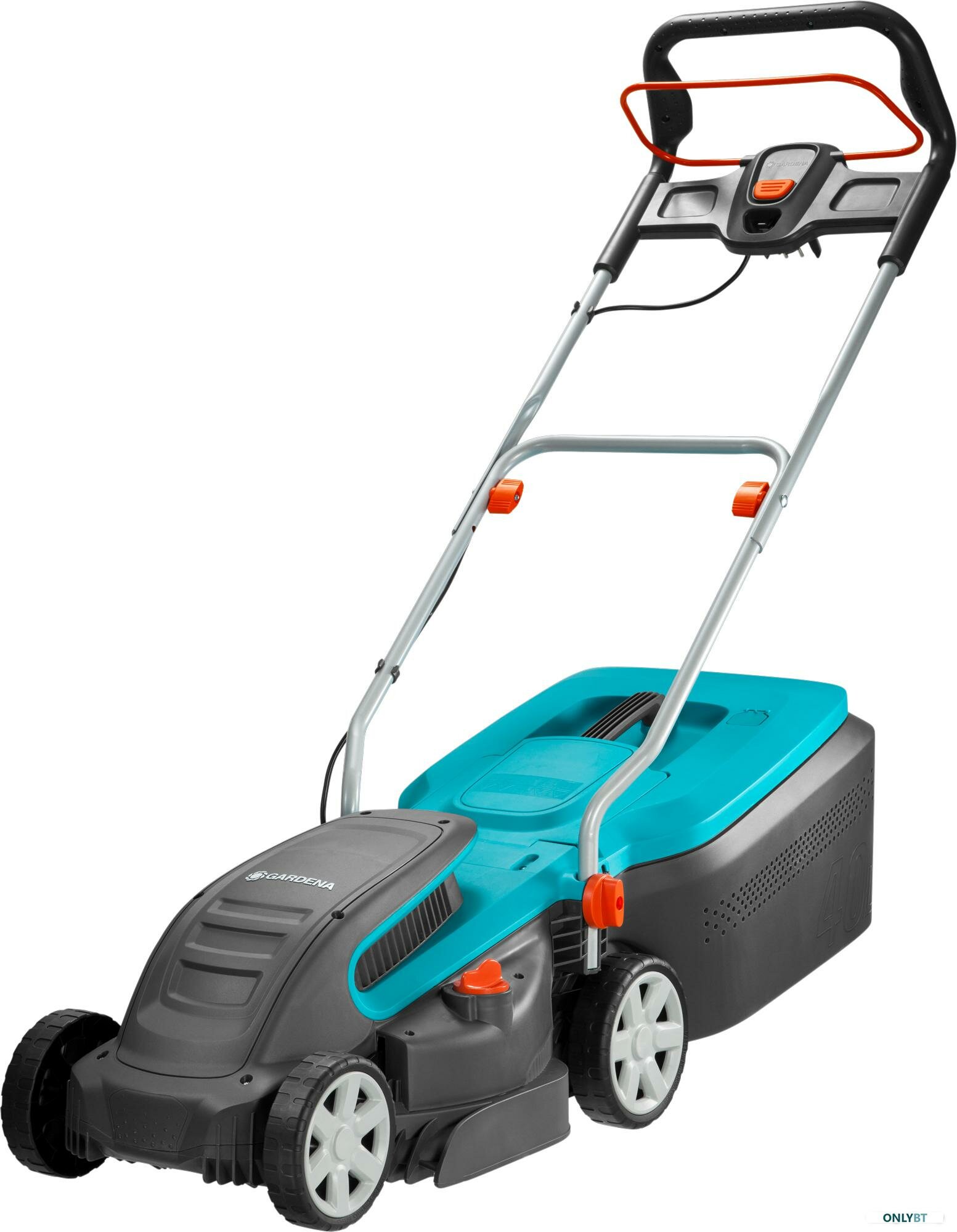 Электрическая газонокосилка GARDENA PowerMax 1400/34, 1400 Вт, 34 см