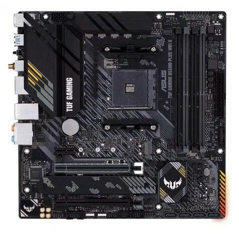 Asus TUF GAMING B550M-PLUS WIFI II Soc-AM4 AMD B550 4xDDR4 mATX AC 97 8ch 7.1 2.5Gg RAID+HDMI+DP