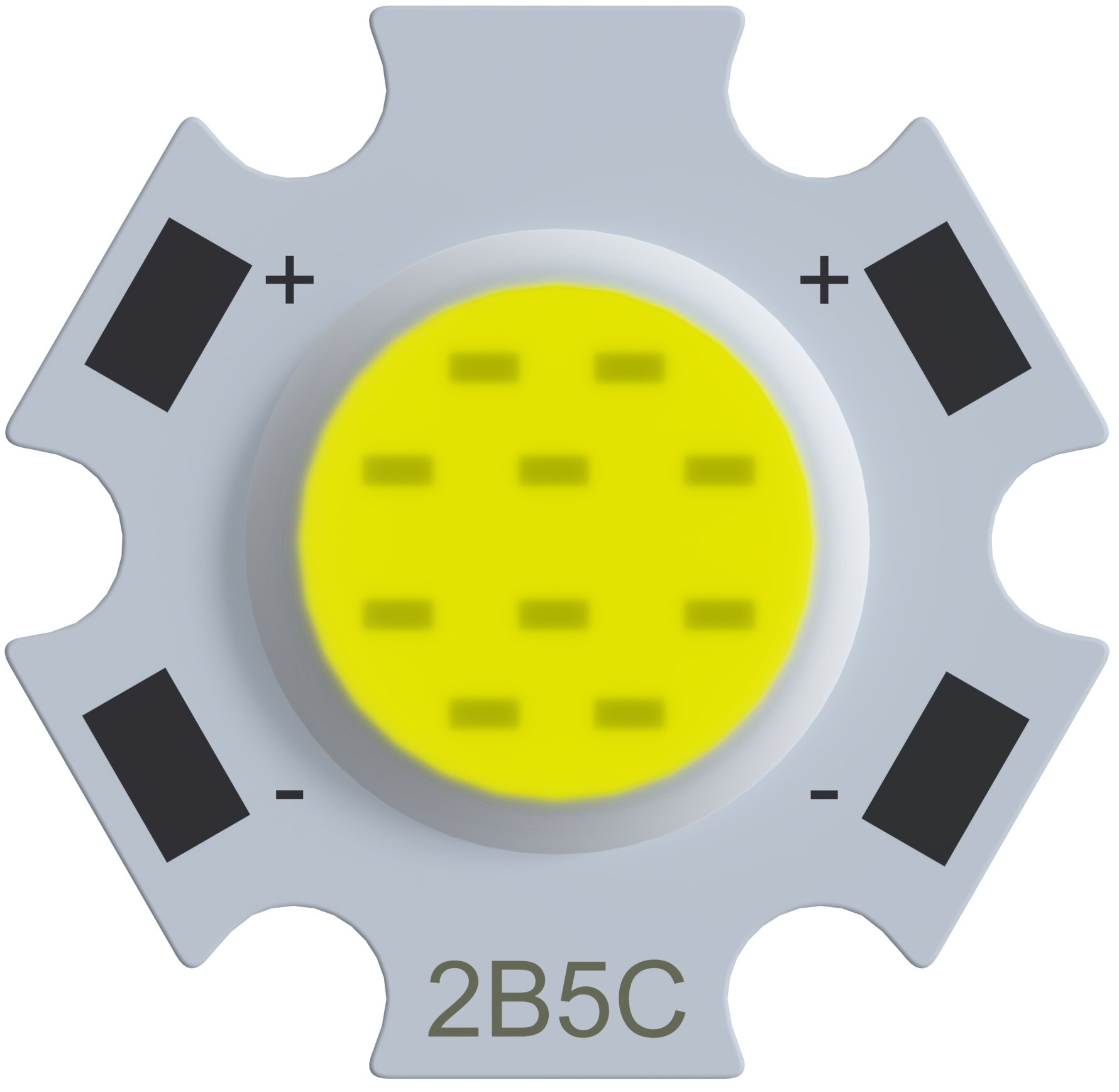 Светодиодный модуль светодиод GSMIN 2B5C 15-17В 5Вт 240-260мА (нейтральный свет 4000-4500К)