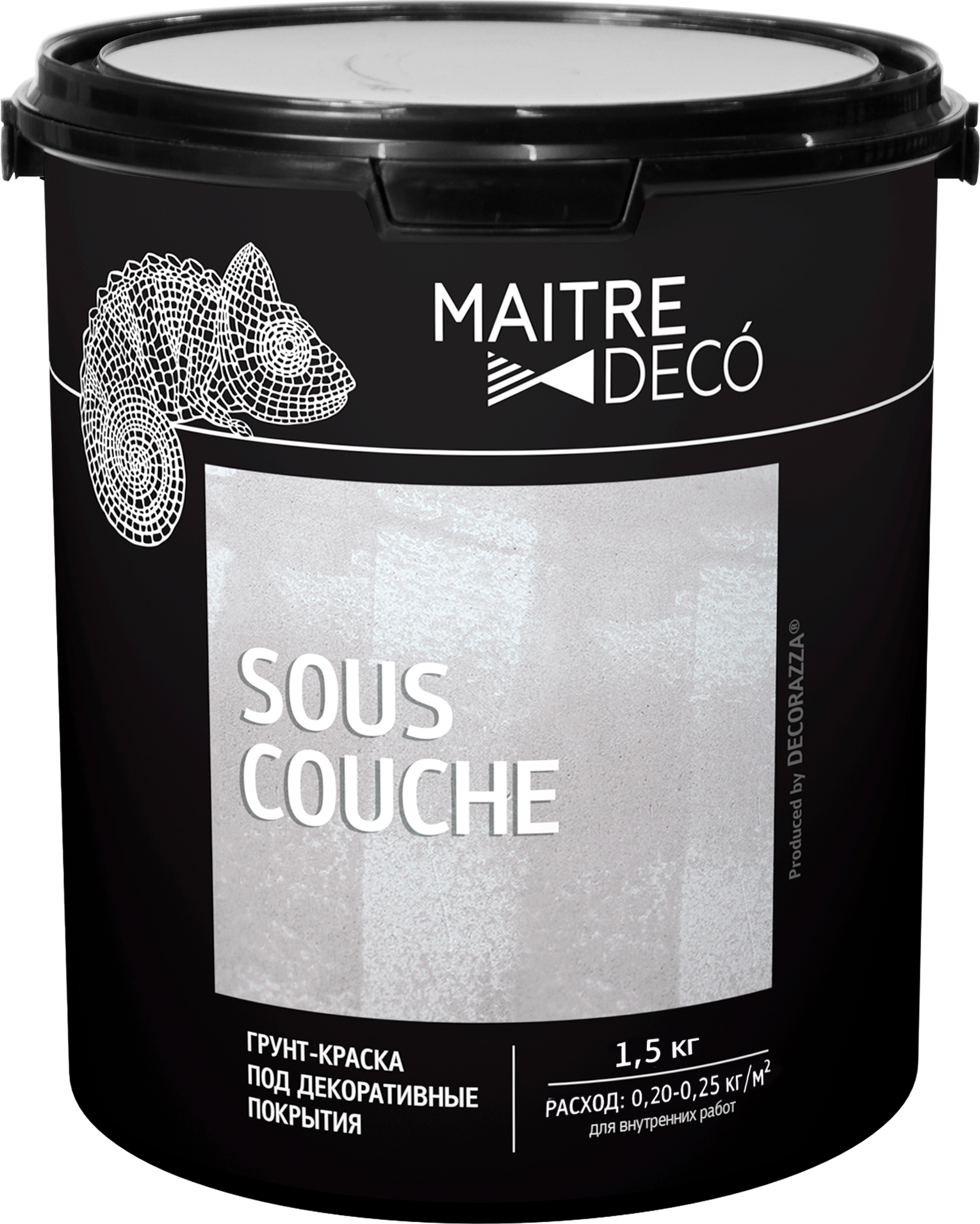 Грунт-краска для декоративных покрытий Maitre Deco «Sous-Couche» 1.5 кг