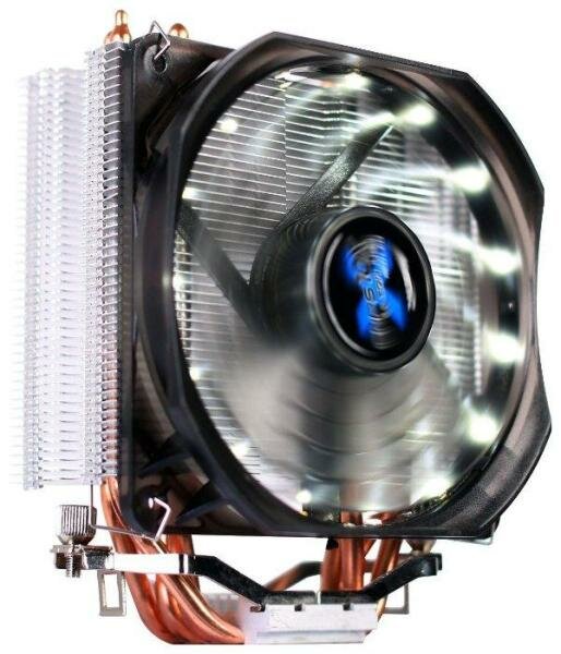 Кулер Zalman 9X OPTIMA CNPS9X S775/1150/51/55/56/AM2/2+/AM3/3+/FM1/2 (12 шт/кор, PWM, LED, 4 тепловые трубки, Al+Cu, 4-pin) Retail Color Box