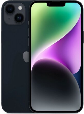 Смартфон Apple iPhone 14 Plus 256 ГБ (nano-SIM + nano-SIM), тёмная ночь