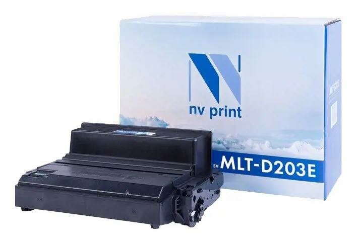 Картридж лазерный NV-Print MLT-D203E черный