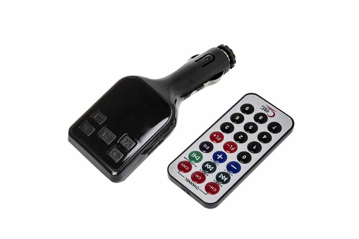 FM модулятор для авто FM-C193 Bluetooth, USB, SD micro, дисплей и USB выход на зарядку 3.1A, 1 набор