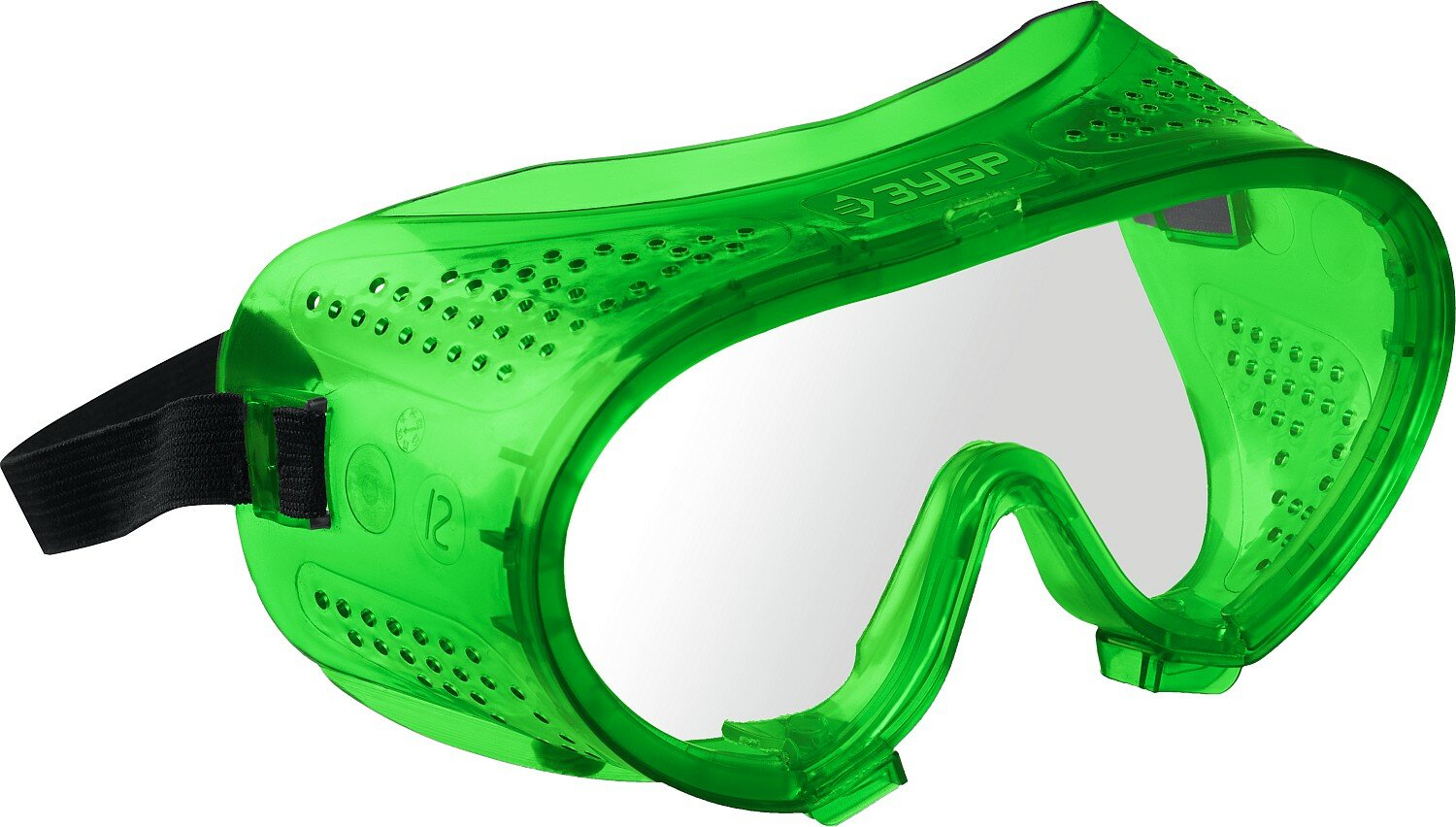 Защитные очки ЗУБР мастер 3 с прямой вентиляцией, ударопрочная линза (11027_z01) - фотография № 1