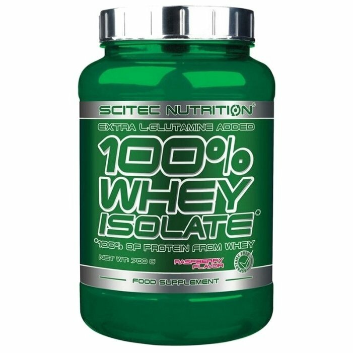 Scitec Nutrition 100% Whey Isolate 700 г Малина