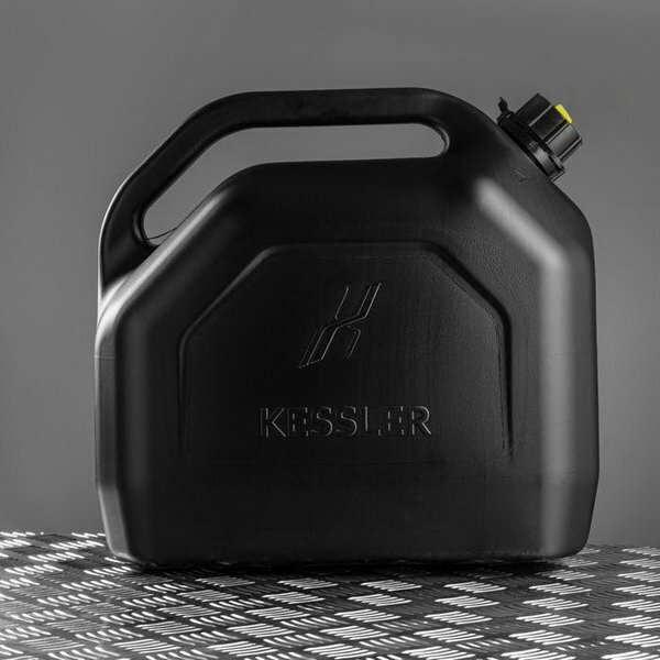 Канистра ГСМ Kessler premium, 20 л, пластиковая, чёрная - фотография № 2