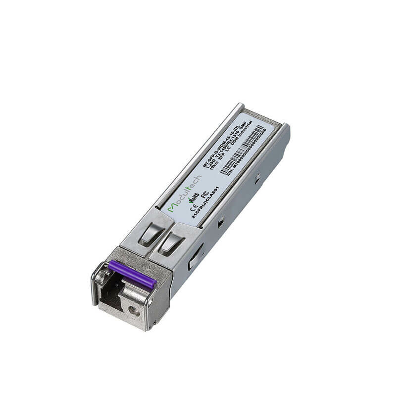 Industrial SFP WDM 125 Гбит/с 10 км 1490/1310 нм SMF LC