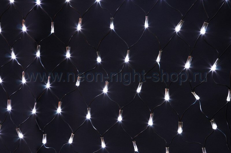 Neon-night Гирлянда-сеть светодиодная 2,5х2,5 м, свечение с динамикой 215-031
