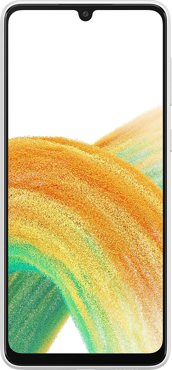 Смартфон Samsung SM-A336E Galaxy A33 5G 128Gb 6Gb белый моноблок 3G 4G 2Sim 6.4" 1080x2400 Android 12 48Mpix 802.11 b/g/n/ac NFC GPS GSM900/1800 GSM1900 Ptotect A-GPS microSD max1024Gb