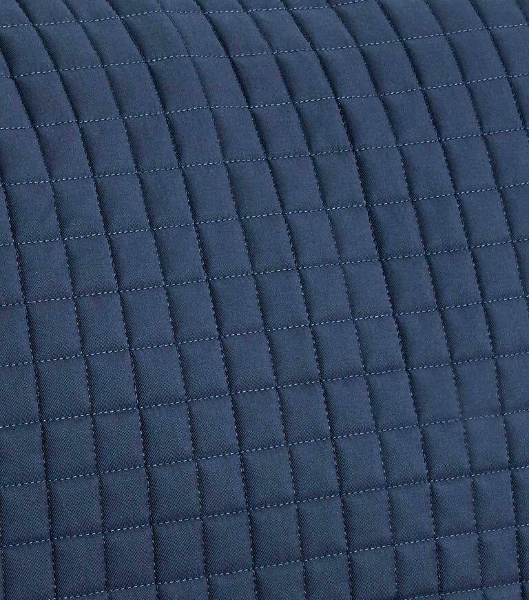 Вальтрап для лошади из хлопка Close Contact Cotton Dressage Saddle Pad (темно-синий) - фотография № 4