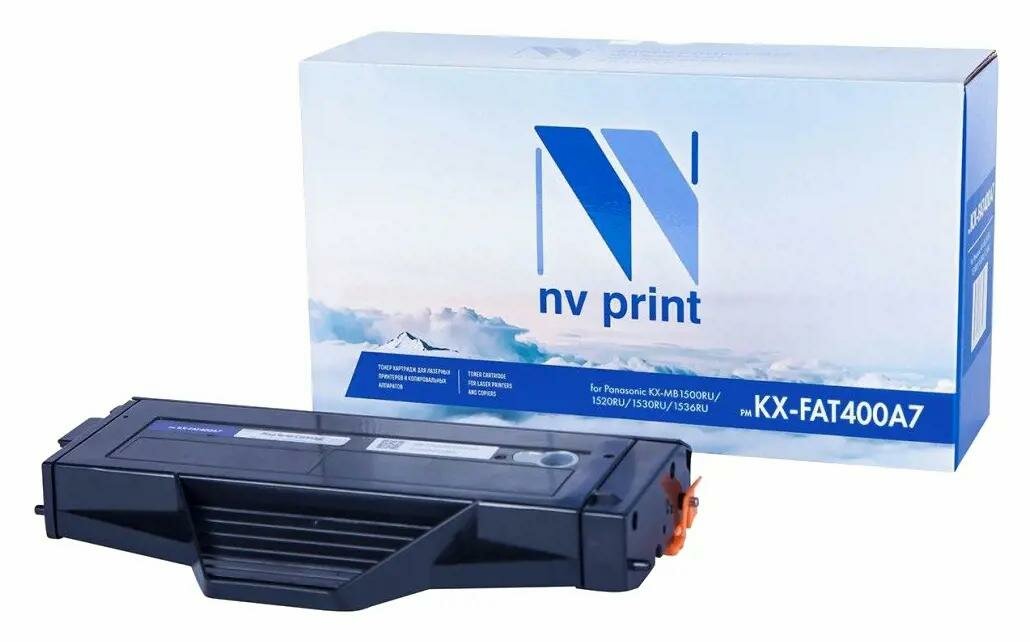 Картридж лазерный NV-Print KXFAT400A7 черный