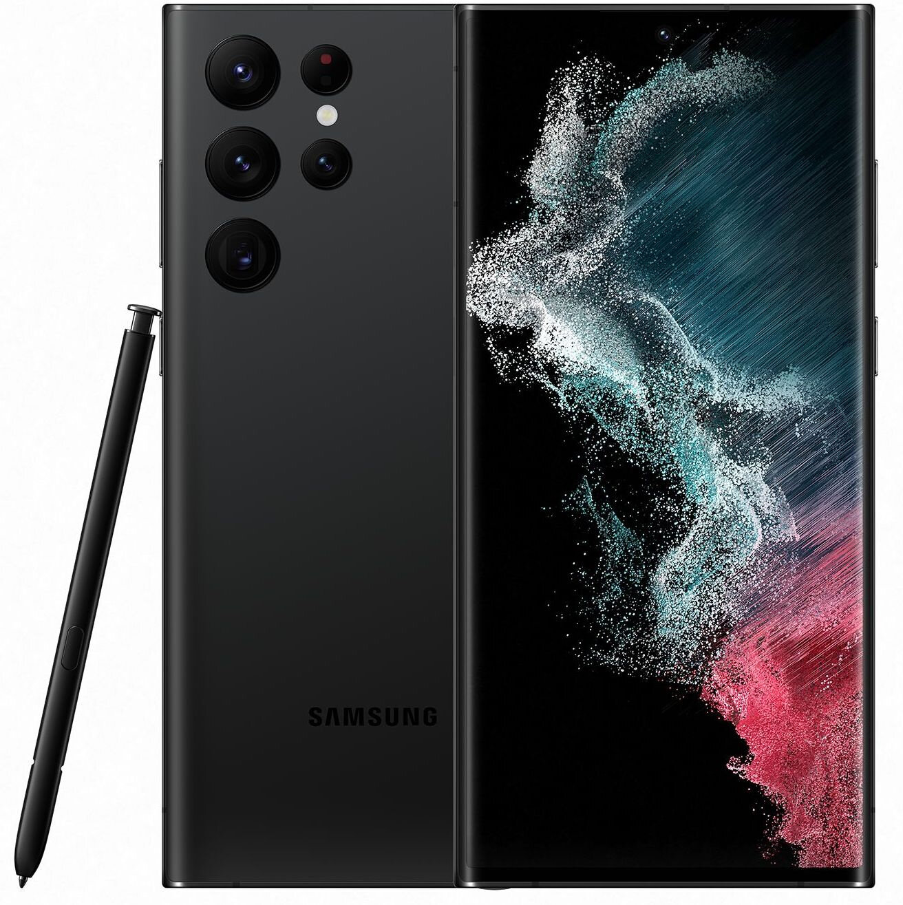 Смартфон Samsung Galaxy S22 Ultra 8/128Gb, SM-S908B, черный фантом