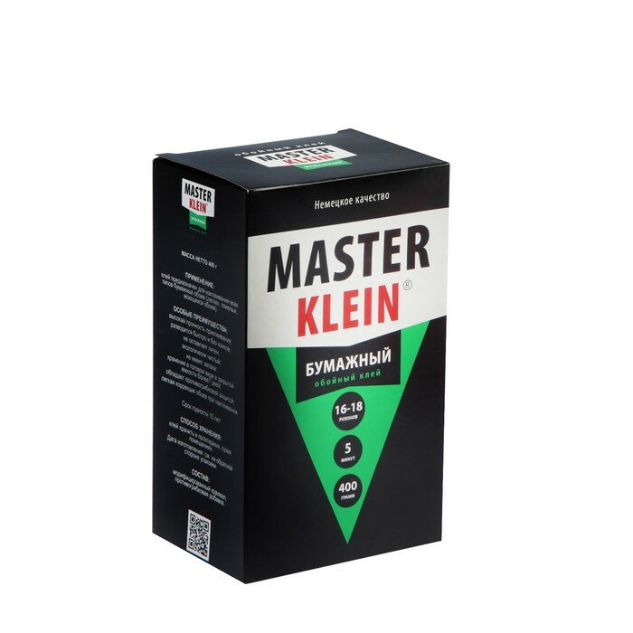 Master Klein Клей обойный Master Klein для бумажных обоев 400 г